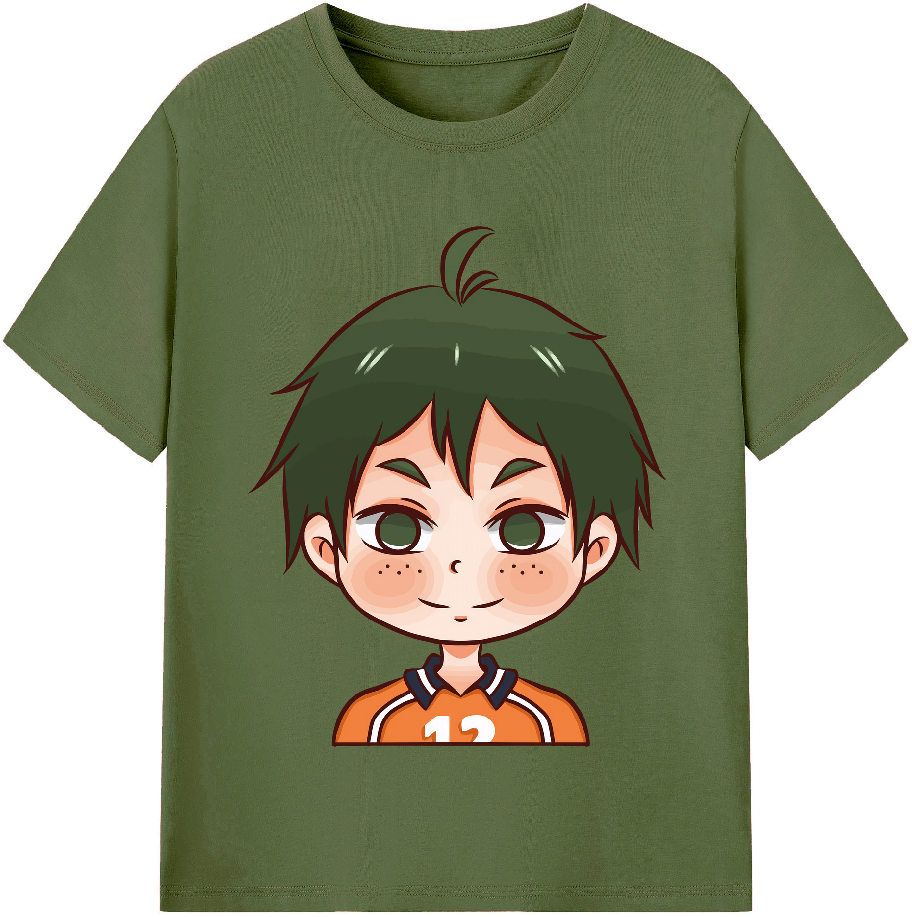 （画像用） ハイキュー!! Haikyu!! 綿100％半袖Tシャツ（フロントプリント）